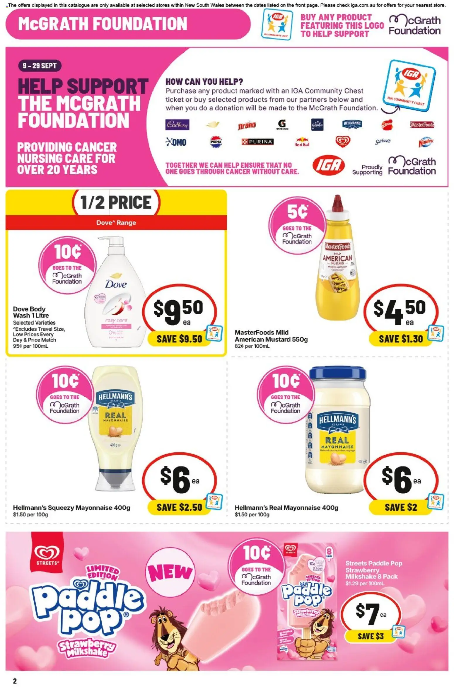 IGA catalogue - valid from 09/09/2026 | Page: 3