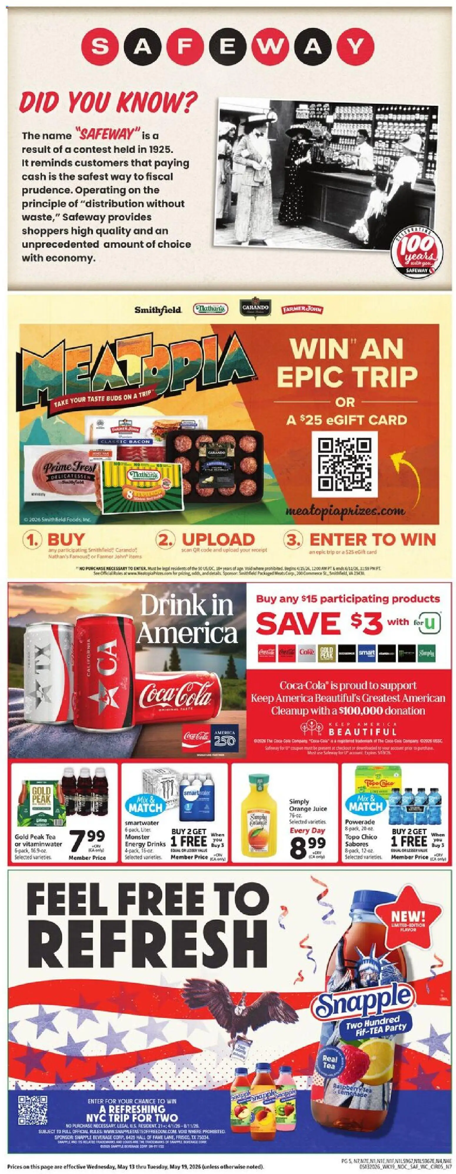 Safeway Weekly Ad - valid from 13.05.2026 | Page: 5
