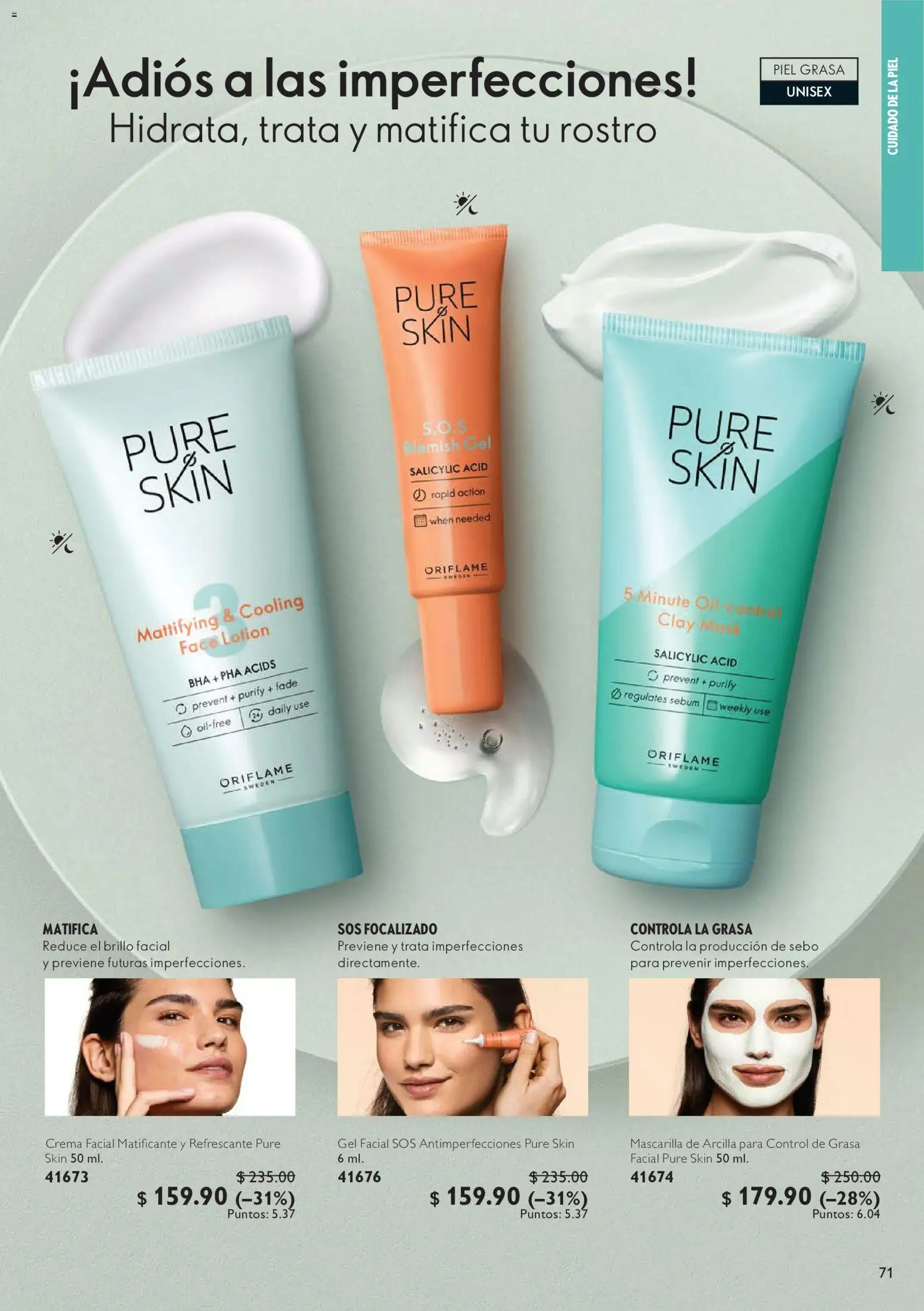 Nuevas ofertas de Oriflame válidas en toda la República Mexicana desde el 30.05.2026. ¡Encuentra las mejores ofertas en Oriflame campaña 8 2026! | Página: 71