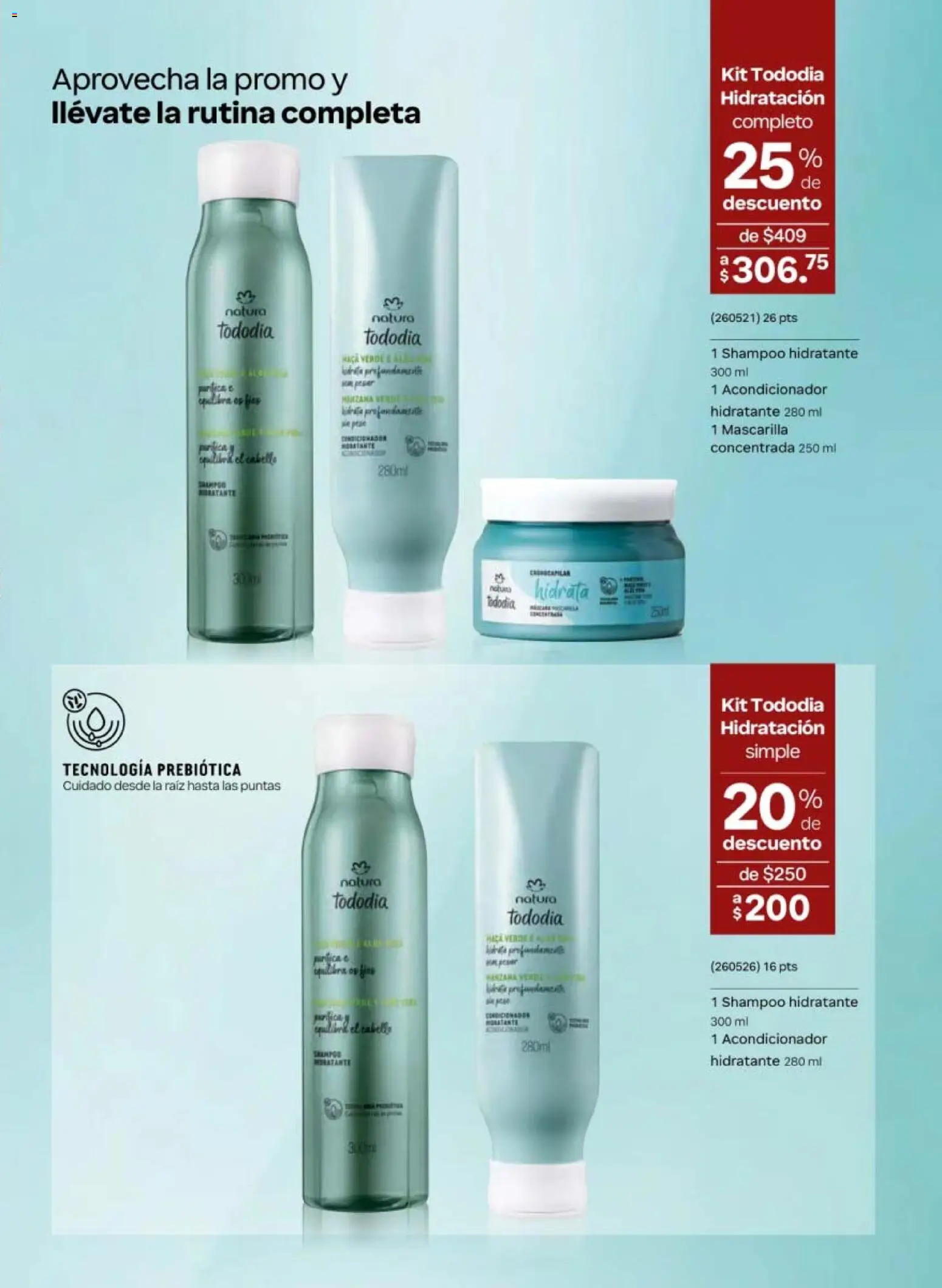 Nuevas ofertas de Natura válidas en toda la República Mexicana desde el 10/07/2026. ¡Encuentra las mejores ofertas en Natura campaña 11 2026! | Página: 131 | Productos: Shampoo, Mascarilla, Acondicionador