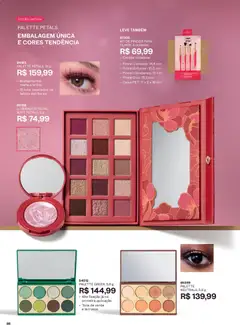Eudora - Revista 14/2026 - Pré-Visualização do folheto da loja Eudora, válido de 16/09/2026 | Página: 89 | Produtos: Pincel, Flores, Caixa, Iluminador