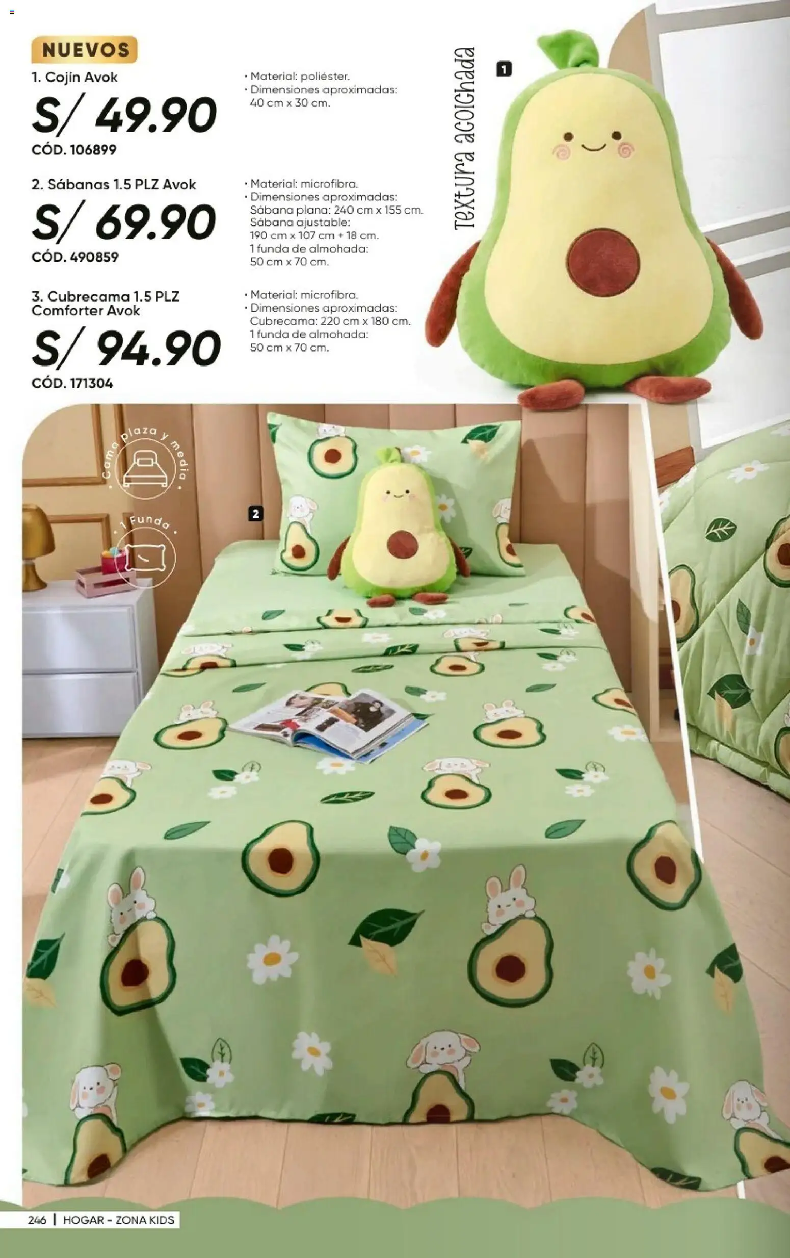 Catálogo Azzorti válido desde 20/09/2026 | Página: 248 | Productos: Cama, Almohada