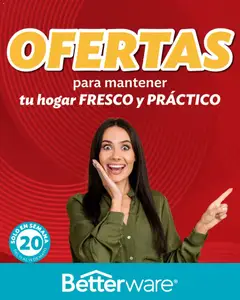 Vista previa de Betterware Ofertas, nuevo folleto de la tienda, válido en México a partir del 11.05.2026