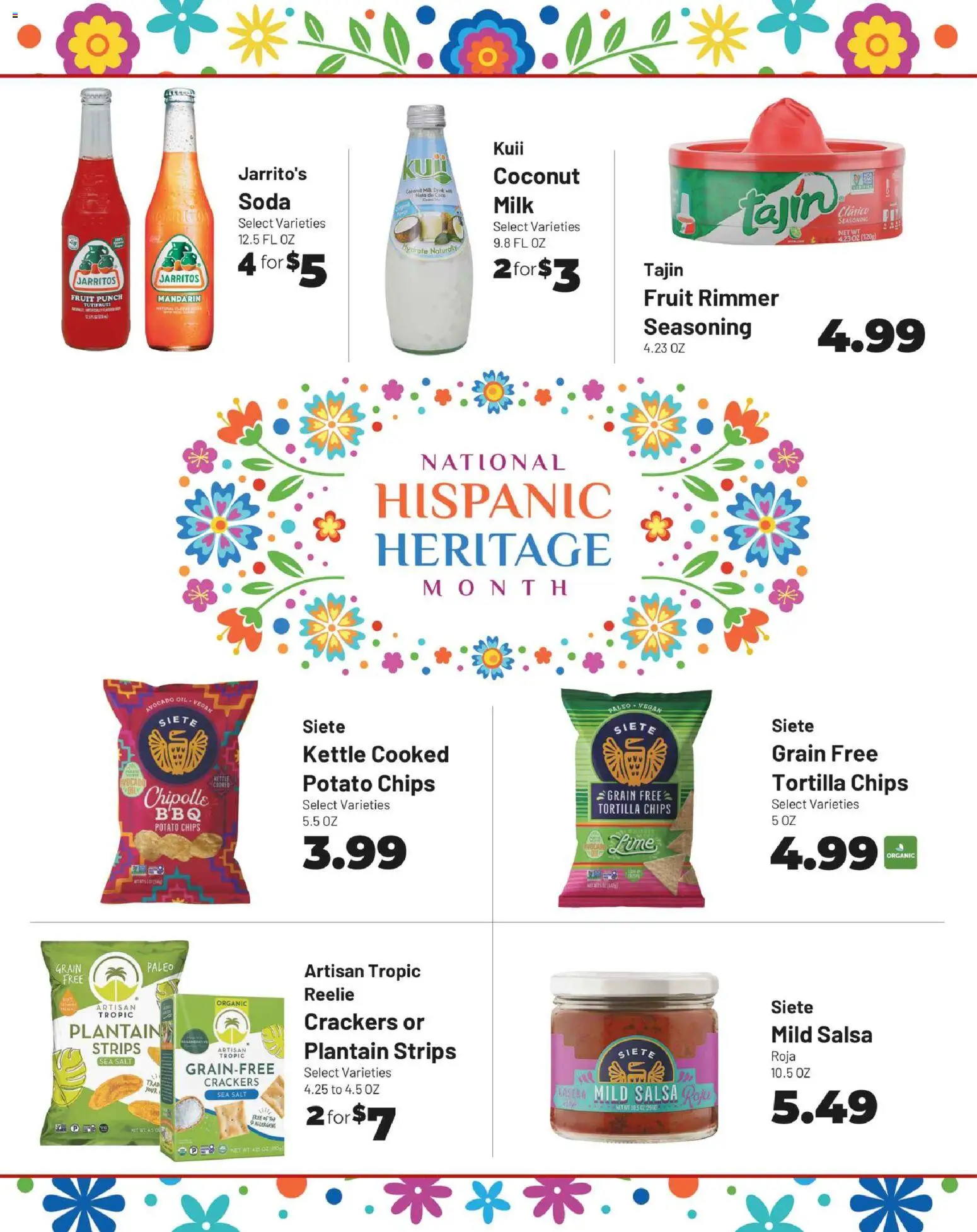 Harris Teeter Monthly Ad - valid from 09/09/2026 | Page: 12 | Products: Avocado, Tortilla chips, Coconut, Kettle