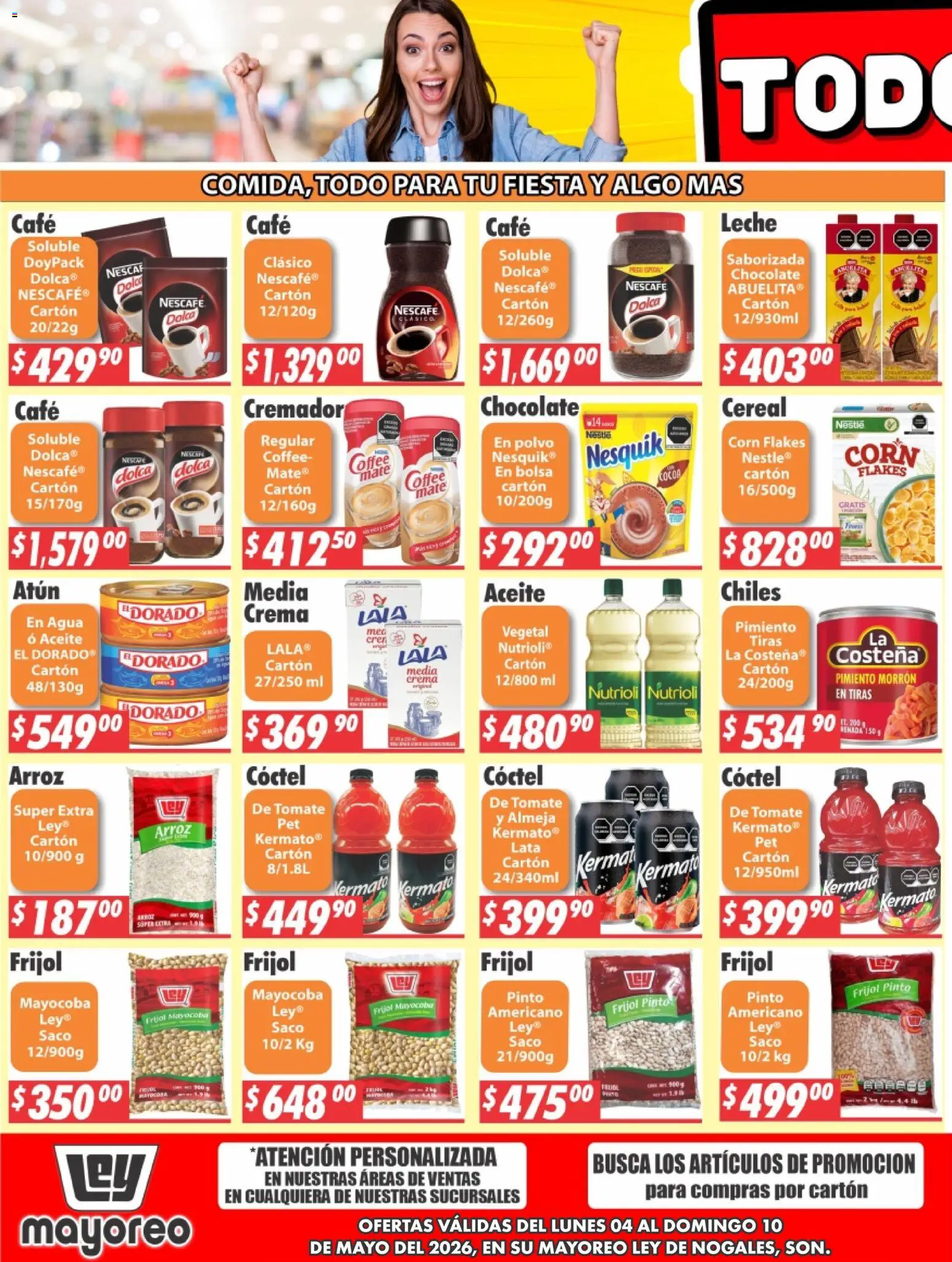 Nuevas ofertas de Casa Ley válidas en toda la República Mexicana desde el 04.05.2026. ¡Encuentra las mejores ofertas en Casa Ley folleto Nogales! | Página: 5
