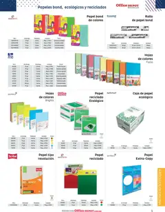 Vista previa de Office Depot catálogo 2026, nuevo folleto de la tienda, válido en México a partir del 12/01/2026 | Página: 7 | Productos: Pastel, Caja