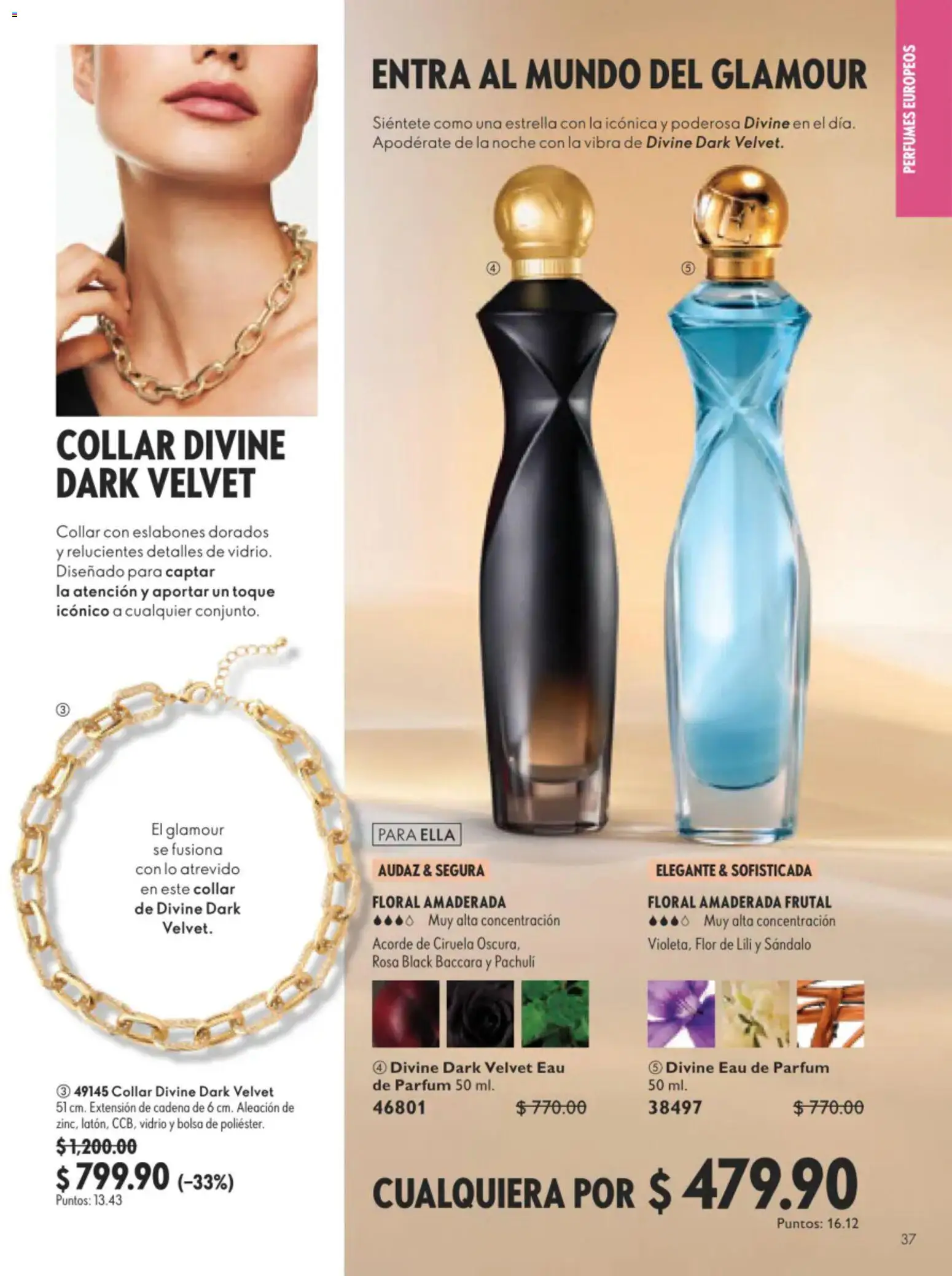 Nuevas ofertas de Oriflame válidas en toda la República Mexicana desde el 11/07/2026. ¡Encuentra las mejores ofertas en Oriflame campaña 10 2026! | Página: 37 | Productos: Extensión, Bolsa, Collar, Cadena