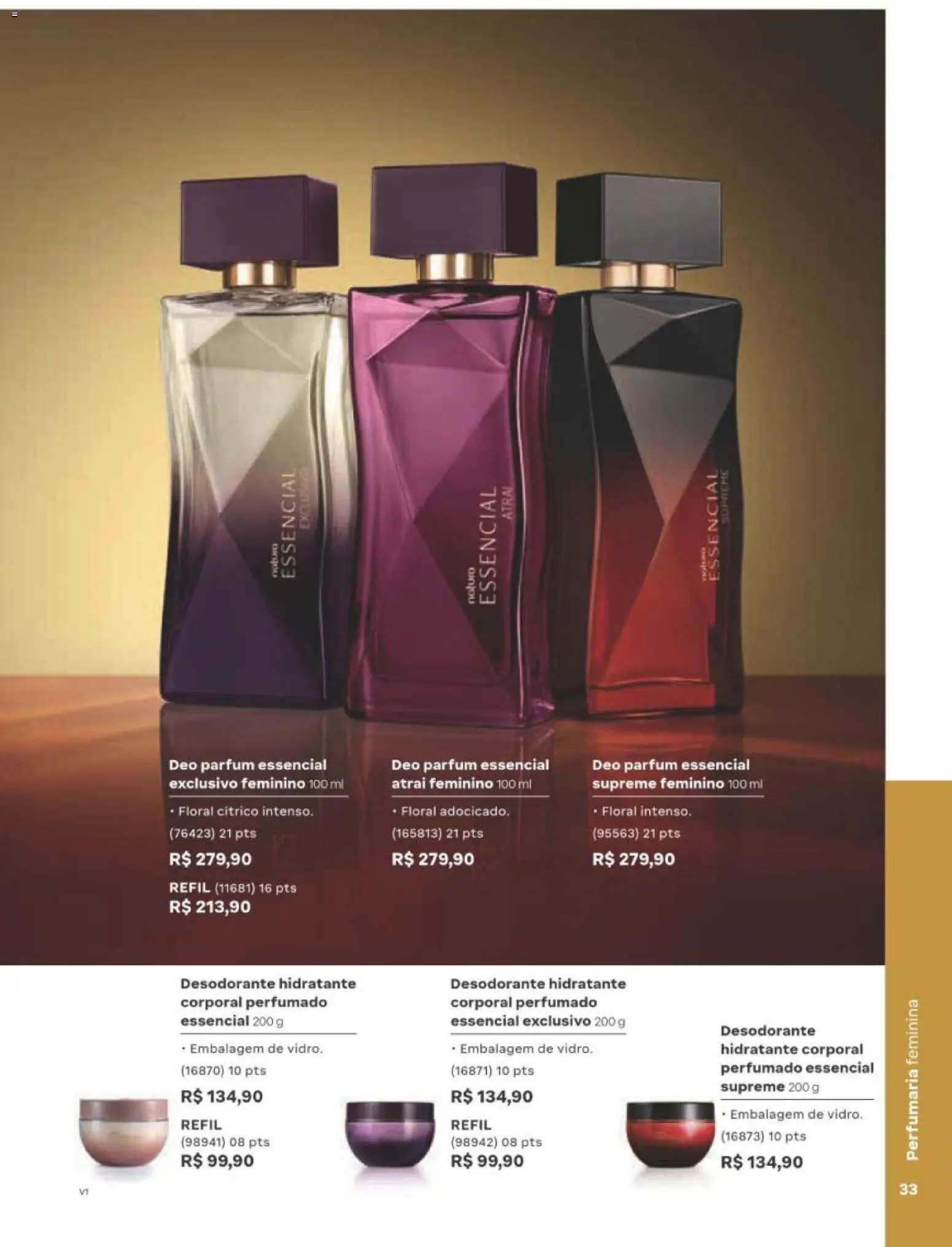Natura Folheto - válido de 10/08/2026 | Página: 34 | Produtos: Hidratante corporal, Desodorante