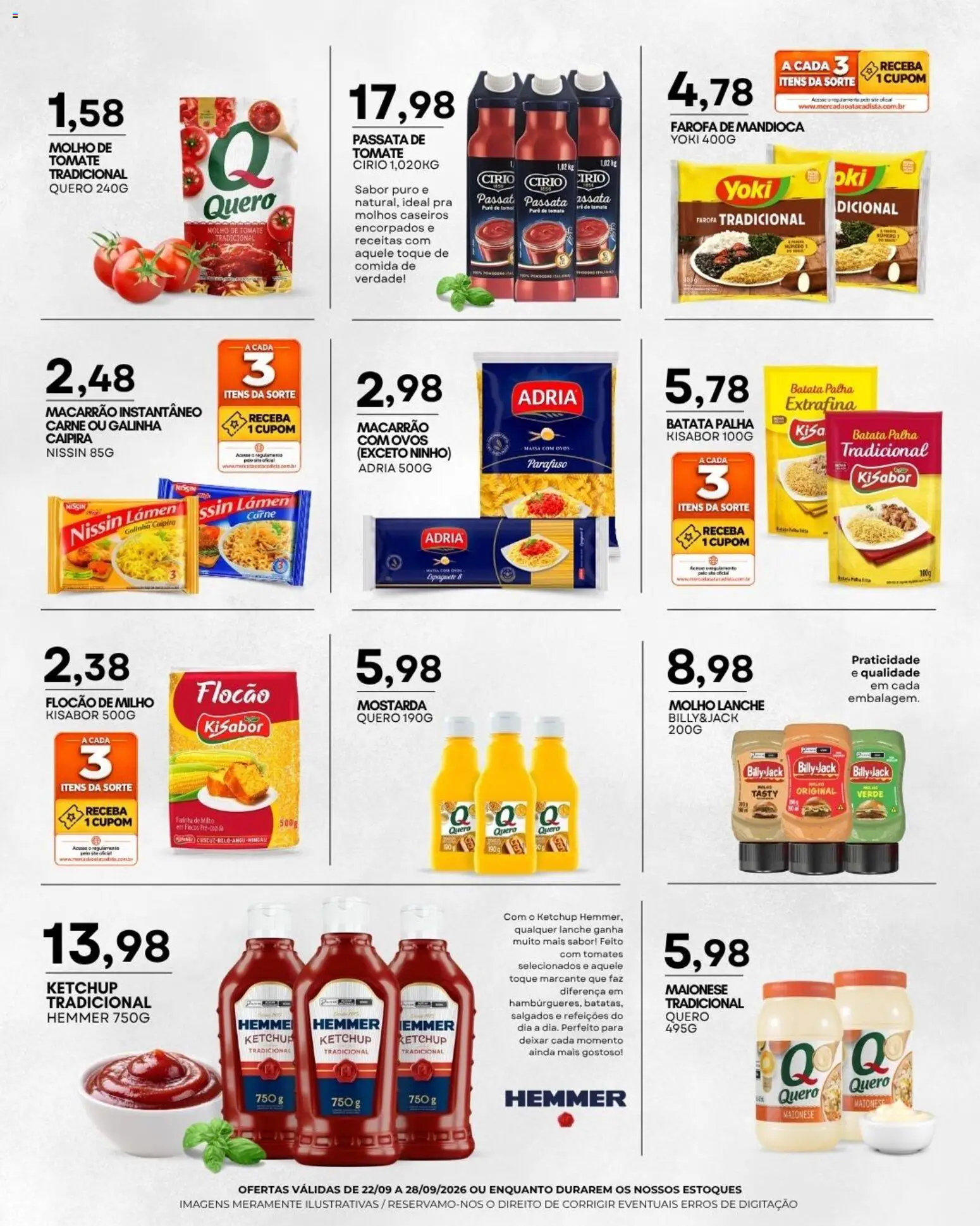 Mercadão Atacadista Folheto - válido de 22/09/2026 | Página: 5 | Produtos: Sobremesa, Leite, Chocolate, Cereais