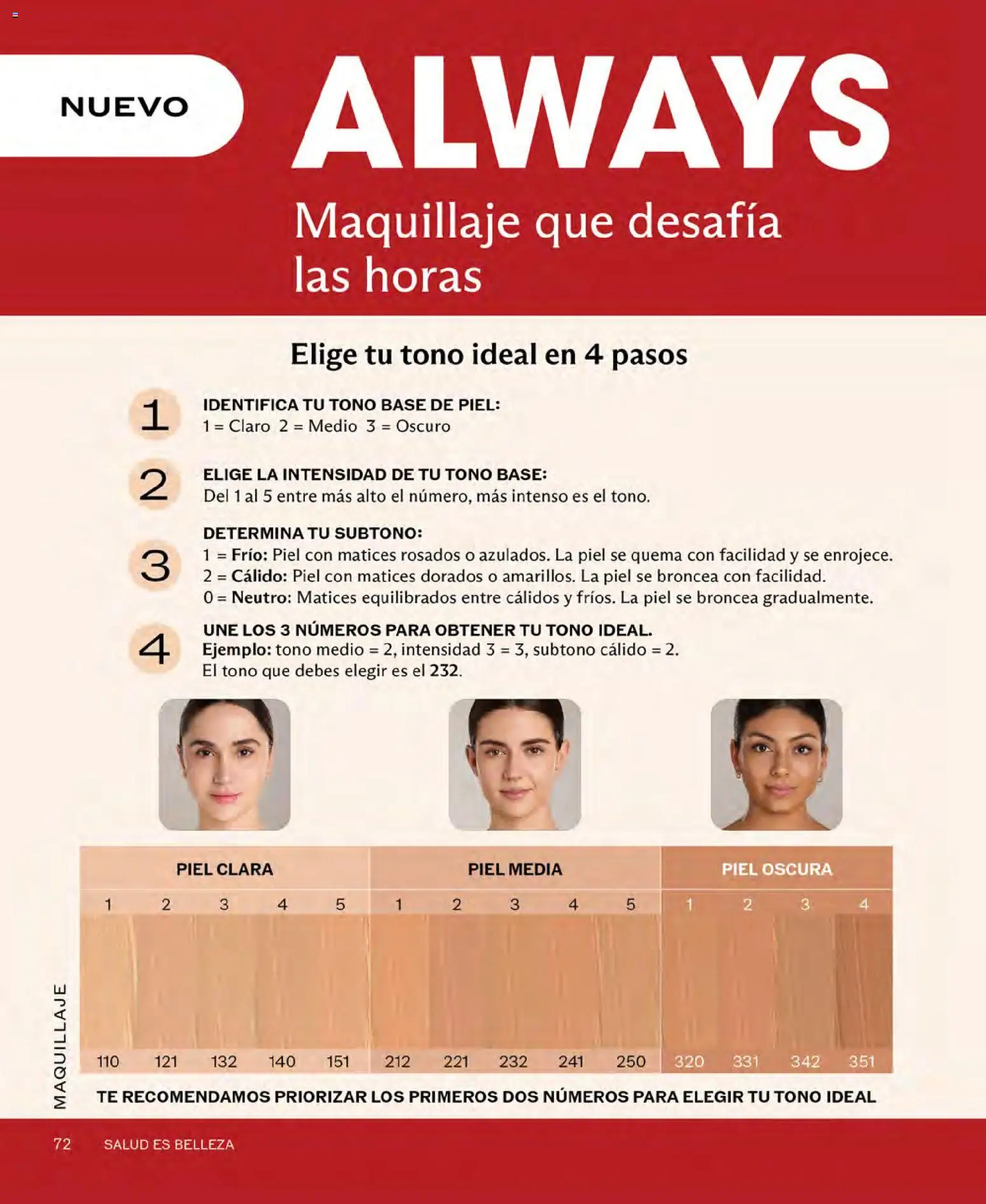 Nuevas ofertas de JAFRA válidas en toda la República Mexicana desde el 01.04.2026. ¡Encuentra las mejores ofertas en JAFRA catálogo! | Página: 72 | Productos: Té, Maquillaje