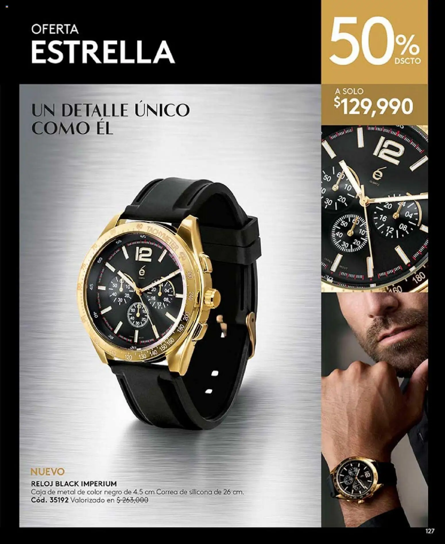 Ésika revista - valida desde el 04.05.2026 | Página: 129 | Productos: Reloj, Caja