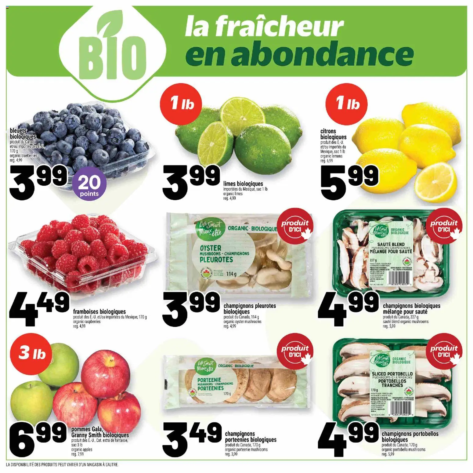 Metro flyer valid from Jul 9, 2026 | Page: 7 | Products: Apples