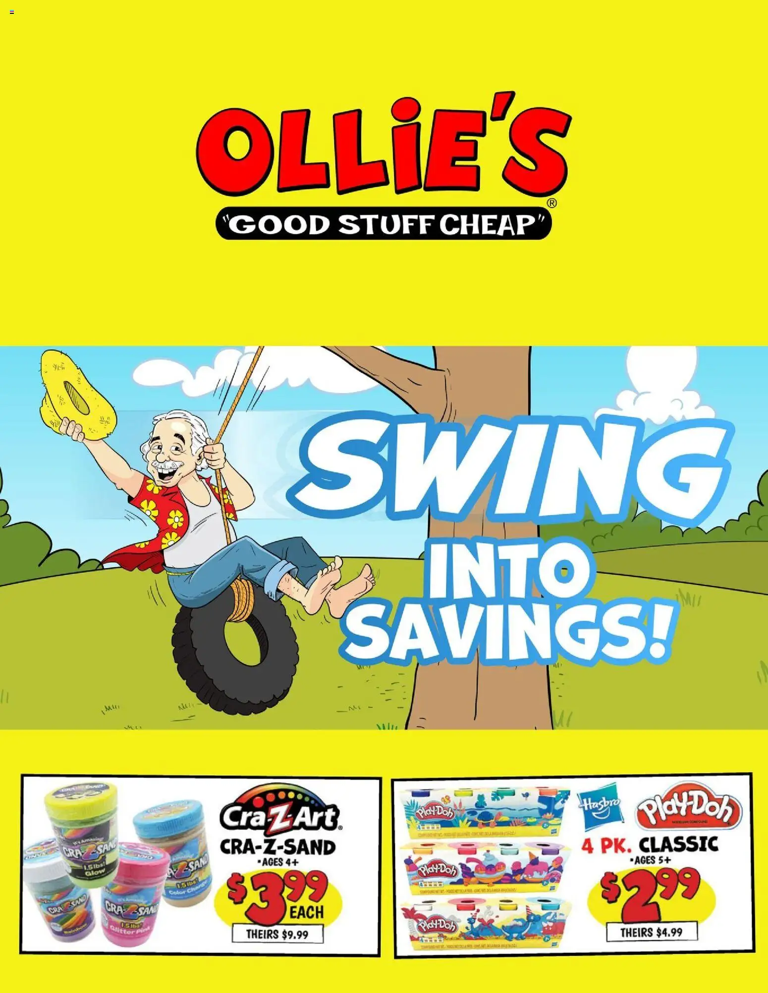 Ollie's Saviings Ad - valid from 08/07/2026 | Page: 1