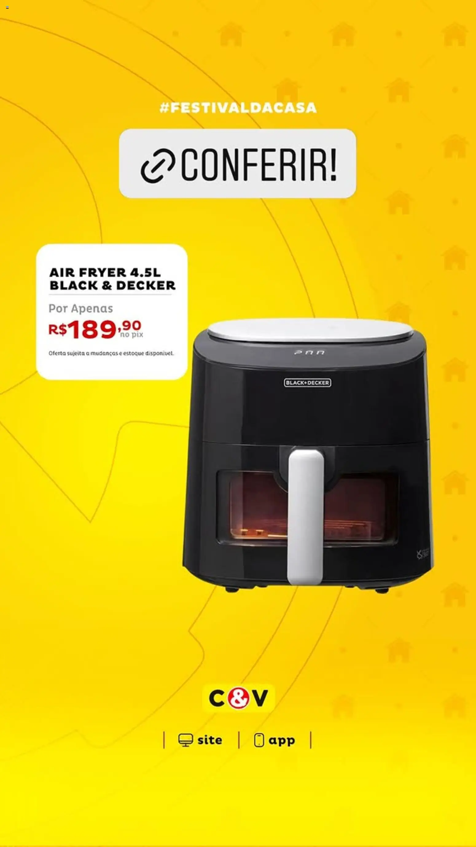 Casa e Video Folheto - válido de 17/07/2026 | Página: 5 | Produtos: Air fryer
