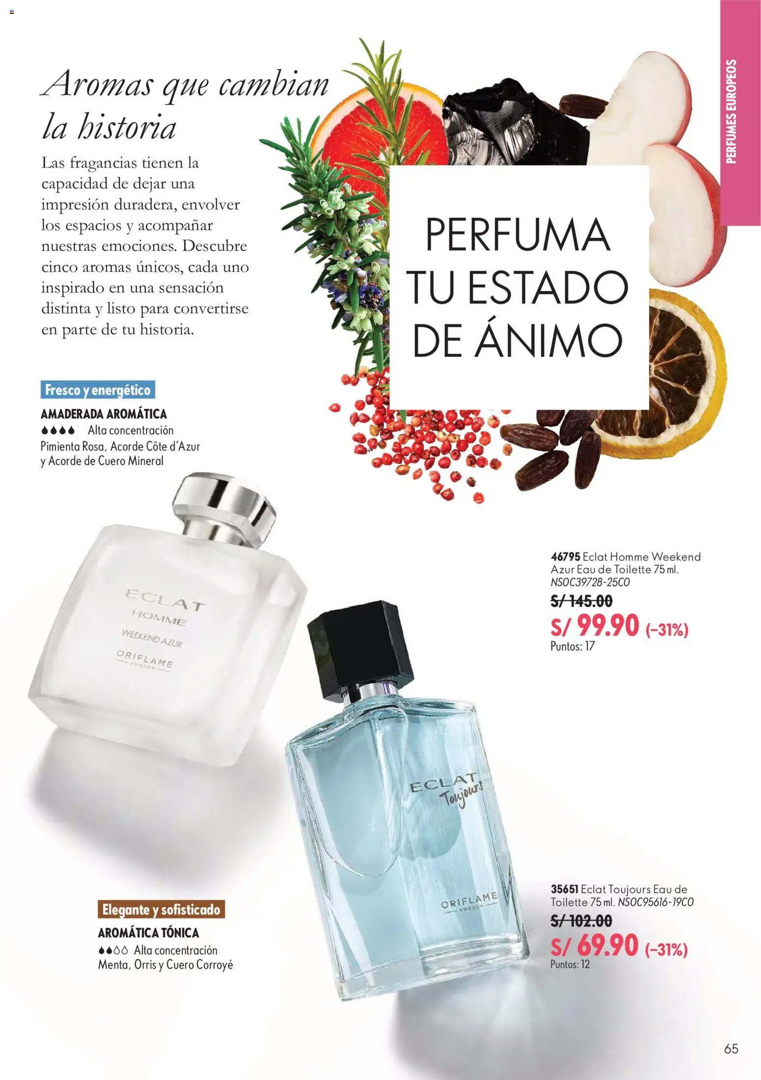 Catálogo Oriflame válido desde 24/10/2026 | Página: 65