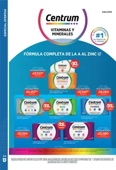Vista previa Farmacity catálogo válido desde el 30.04.2026 | Página: 24 | Productos: Vitaminas, Suplemento dietario