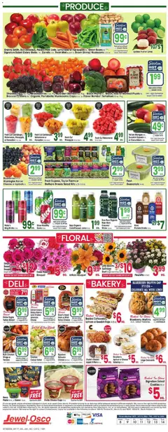 Preview of Jewel Osco weekly ads valid from 07/08/2026 | Page: 12 | Products: Apricots, Cheese, Tomatoes, Sauce