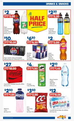 Preview of Foodland catalogue - valid from 09/09/2026 | Page: 15 | Products: Drinks, Tea, Pepsi, Cream