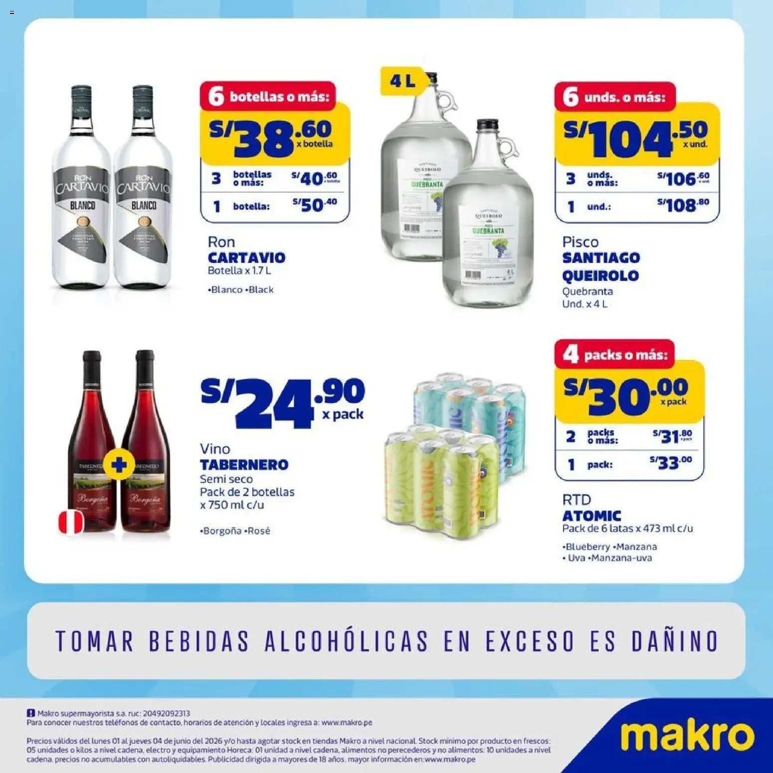 Catálogo Makro válido desde 01.06.2026 | Página: 2