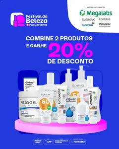 Pague Menos ofertas Festival da Beleza - Pré-Visualização do folheto da loja Pague Menos, válido de 27/07/2026