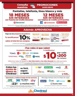 Vista previa de Chedraui folleto Descuentos, nuevo folleto de la tienda, válido en México a partir del 15.05.2026 | Página: 13