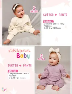 Vista previa de Cklass catálogo Kids niño, nuevo folleto de la tienda, válido en México a partir del 08/07/2026 | Página: 157 | Productos: Suéter, Algodón, Conjunto, Pants
