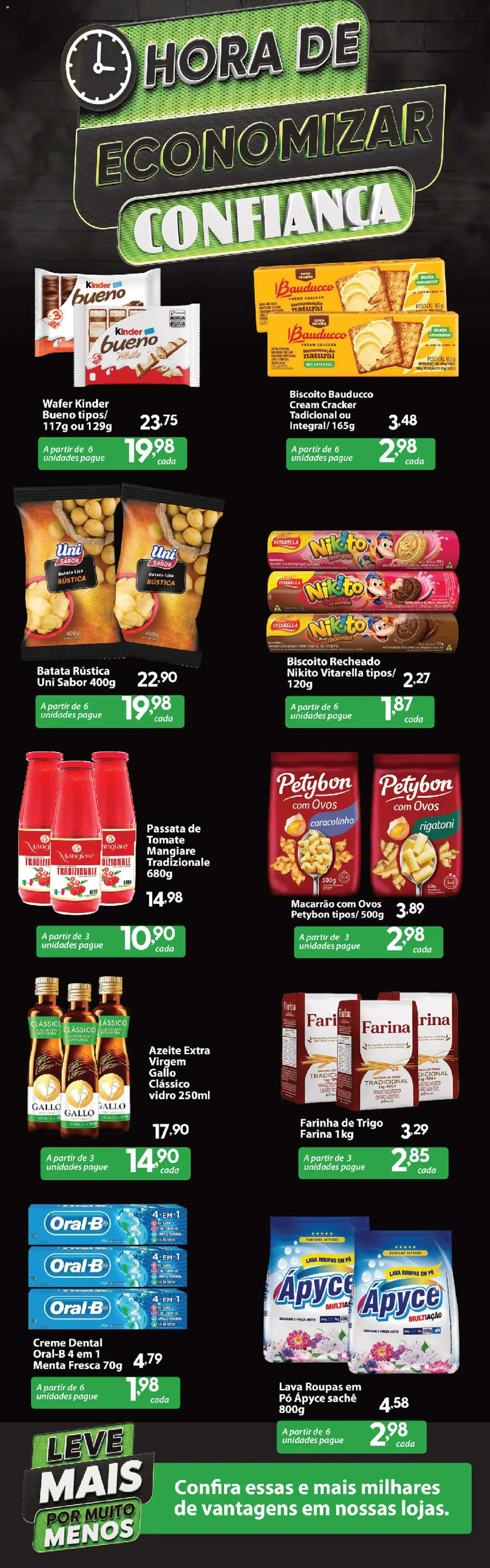 Confiança Folheto - válido de 10/07/2026 | Página: 5 | Produtos: Biscoito, Chocolate, Roupas, Cream cracker