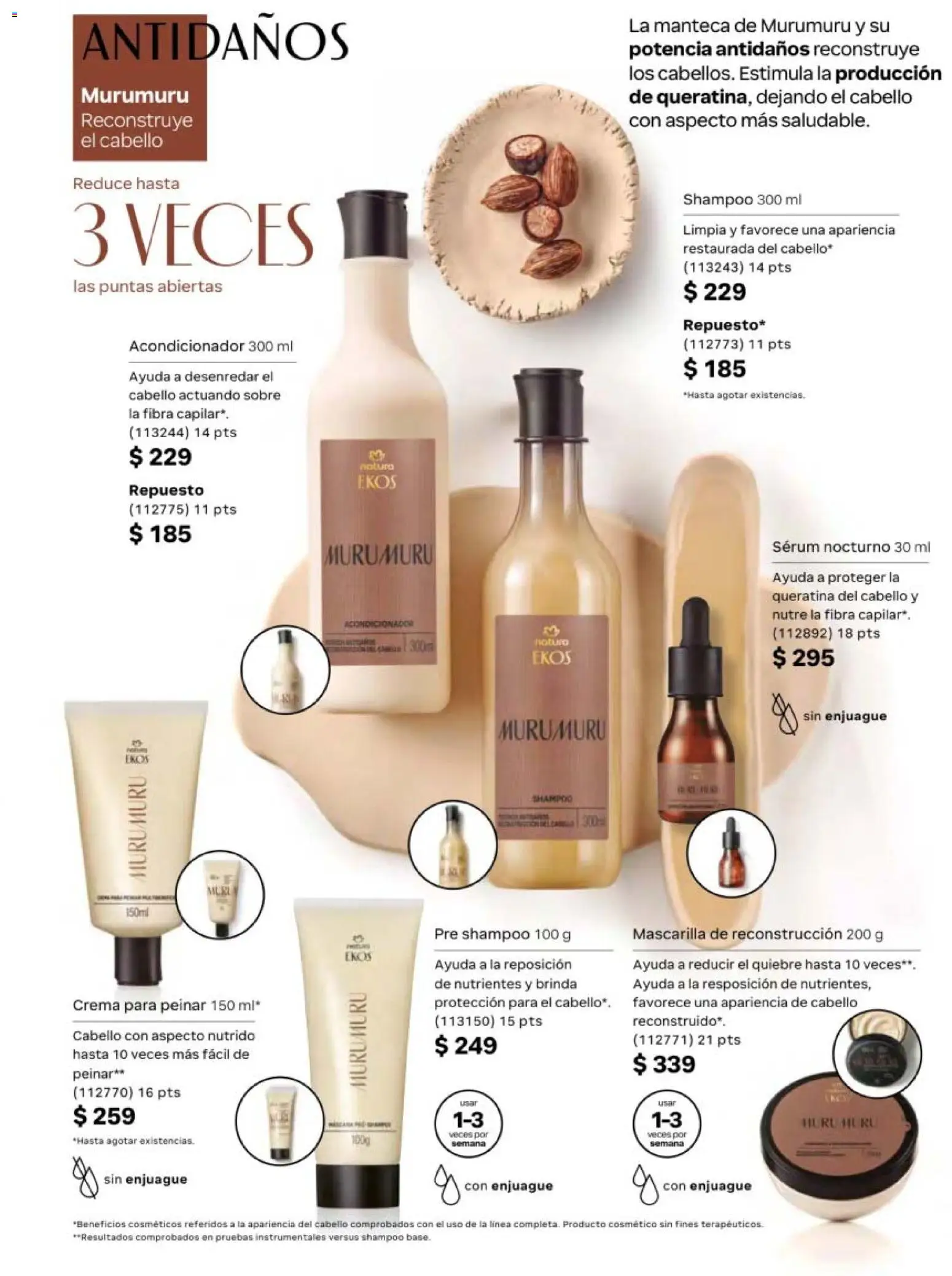 Nuevas ofertas de Natura válidas en toda la República Mexicana desde el 08.05.2026. ¡Encuentra las mejores ofertas en Natura campaña 8 2026! | Página: 147 | Productos: Serum, Crema, Mascarilla, Sobre