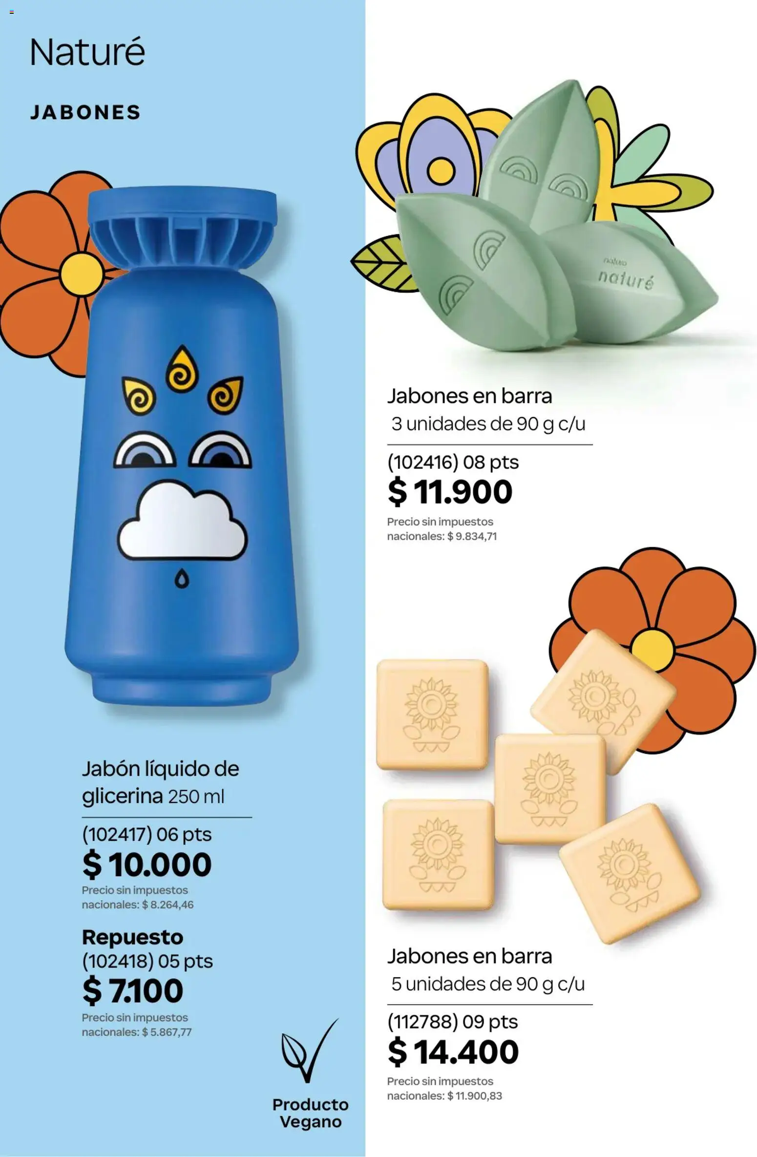 Catálogo Natura Ciclo 10 │ válido desde el 30/06/2026 | Página: 301 | Productos: Jabón líquido, Jabón