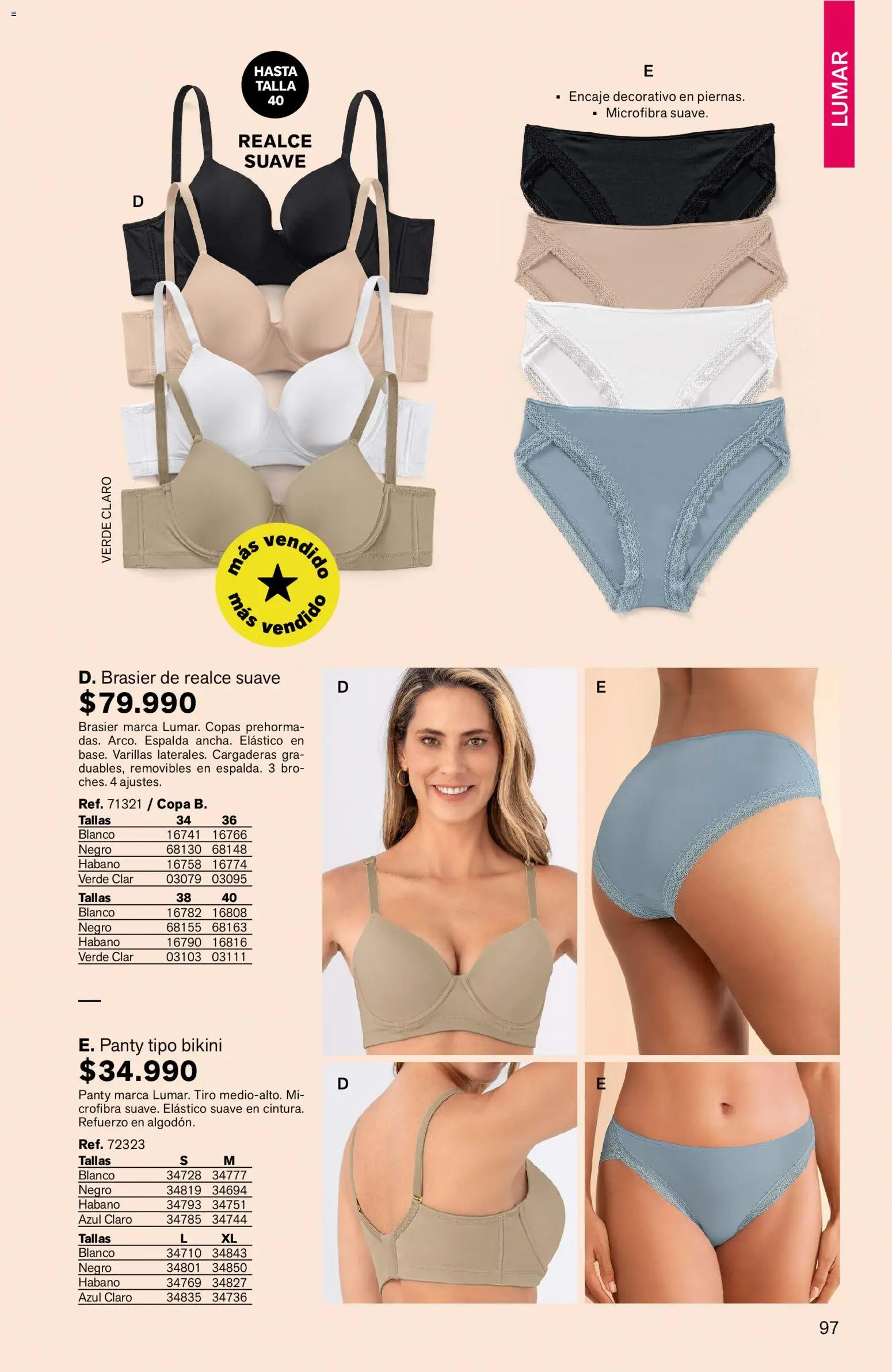 Leonisa revista - valida desde el 04.06.2026 | Página: 97 | Productos: Bikini, Brasier