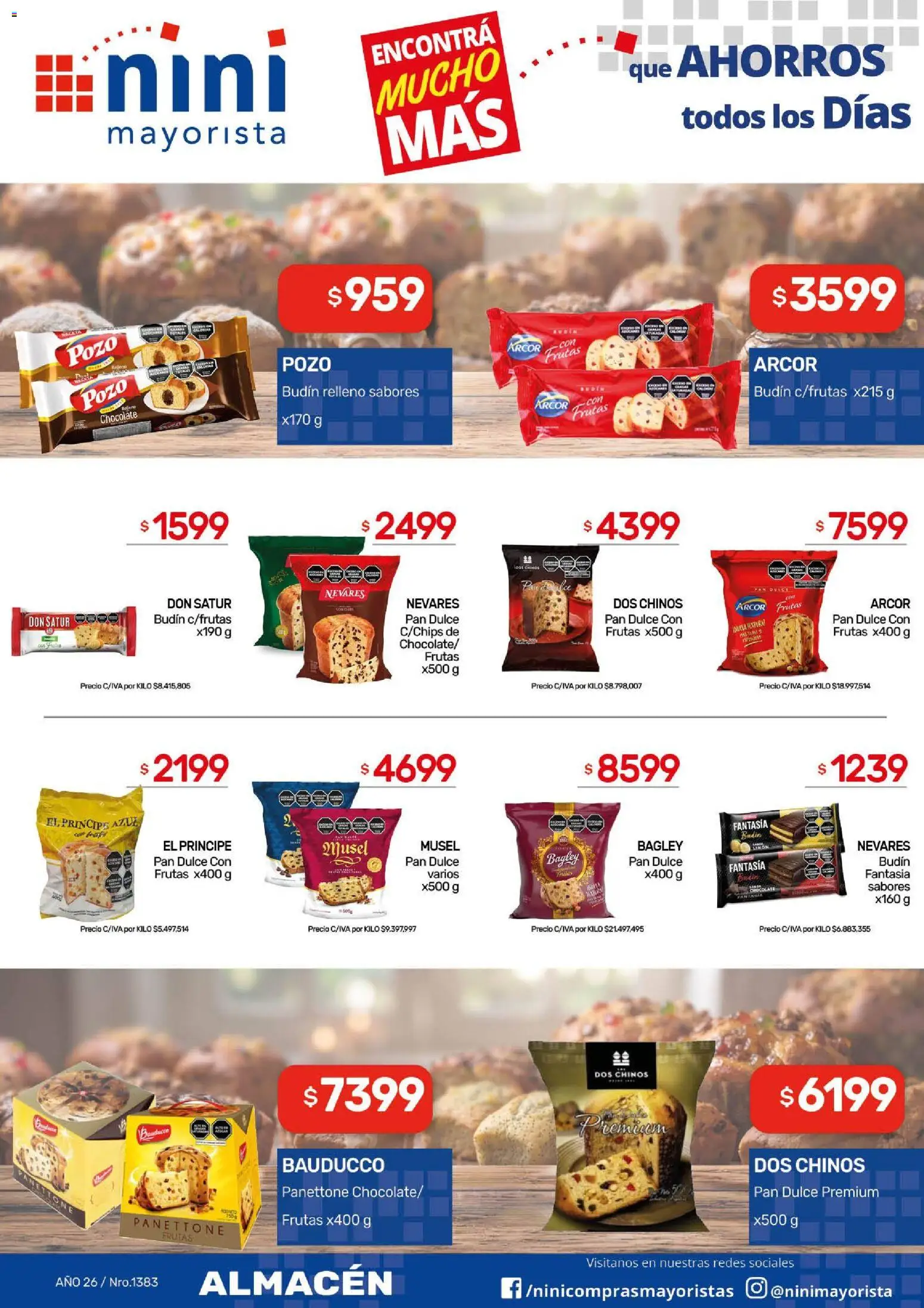 Revista de ofertas NINI Mayorista - Página 39 - Ofertas válidas hasta el 1 de noviembre de 2026