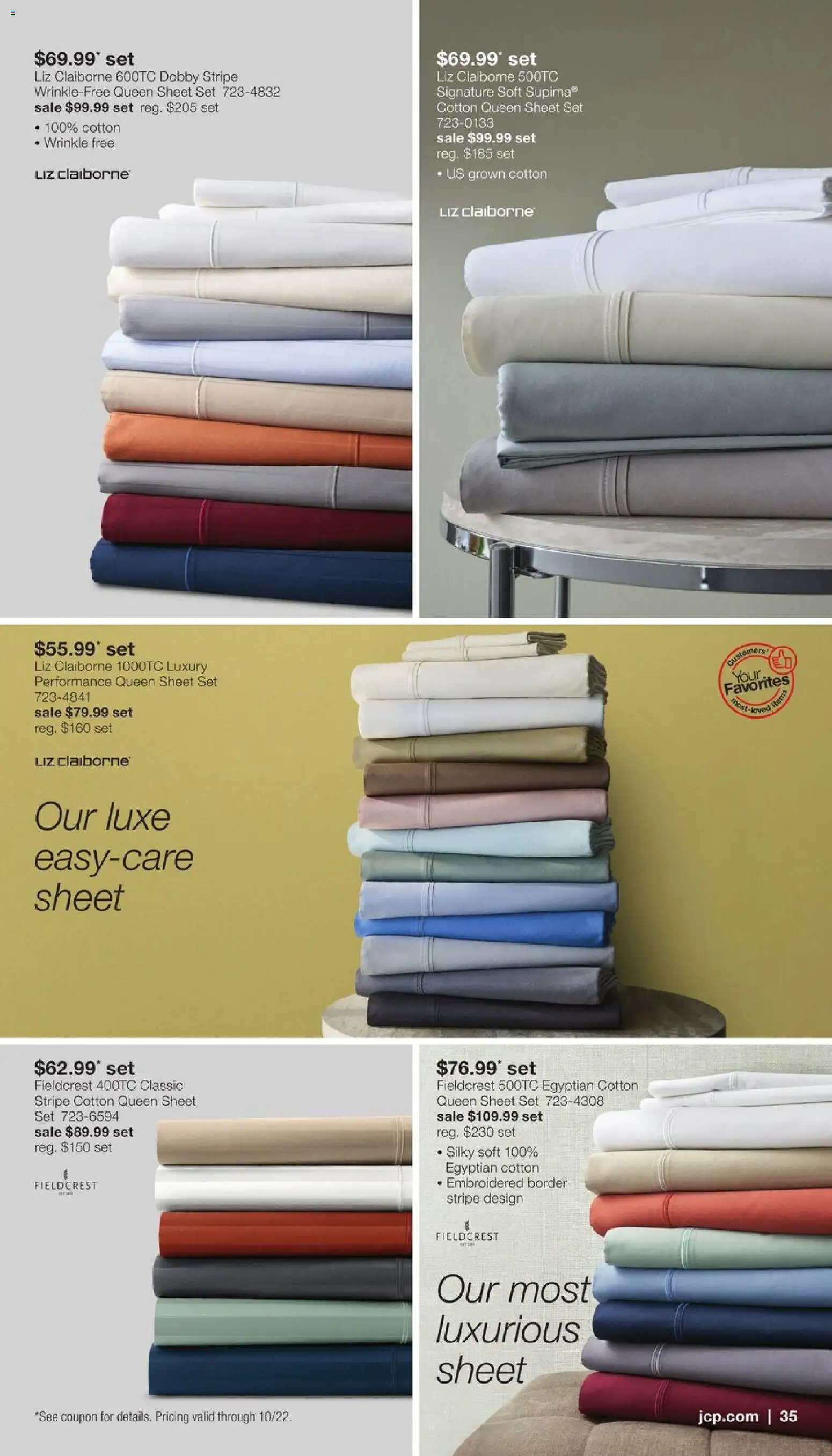 JCPenney Semi-Annual Home Sale - valid from 09/28/2026 | Page: 34 | Products: Sheet