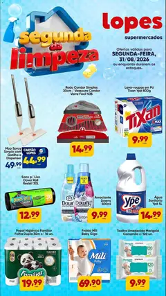 Lopes Supermercados - Ofertas da semana - Pré-Visualização do folheto da loja Lopes Supermercados, válido de 31/08/2026