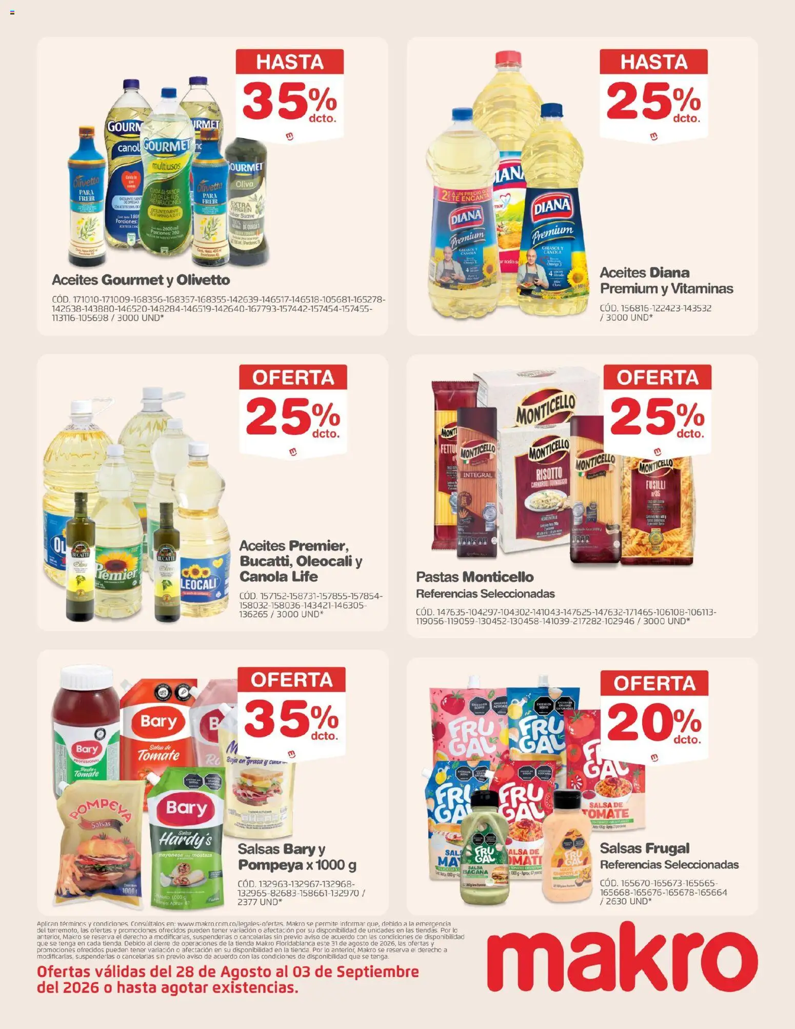 Makro revista - valida desde el 28/08/2026 | Página: 9