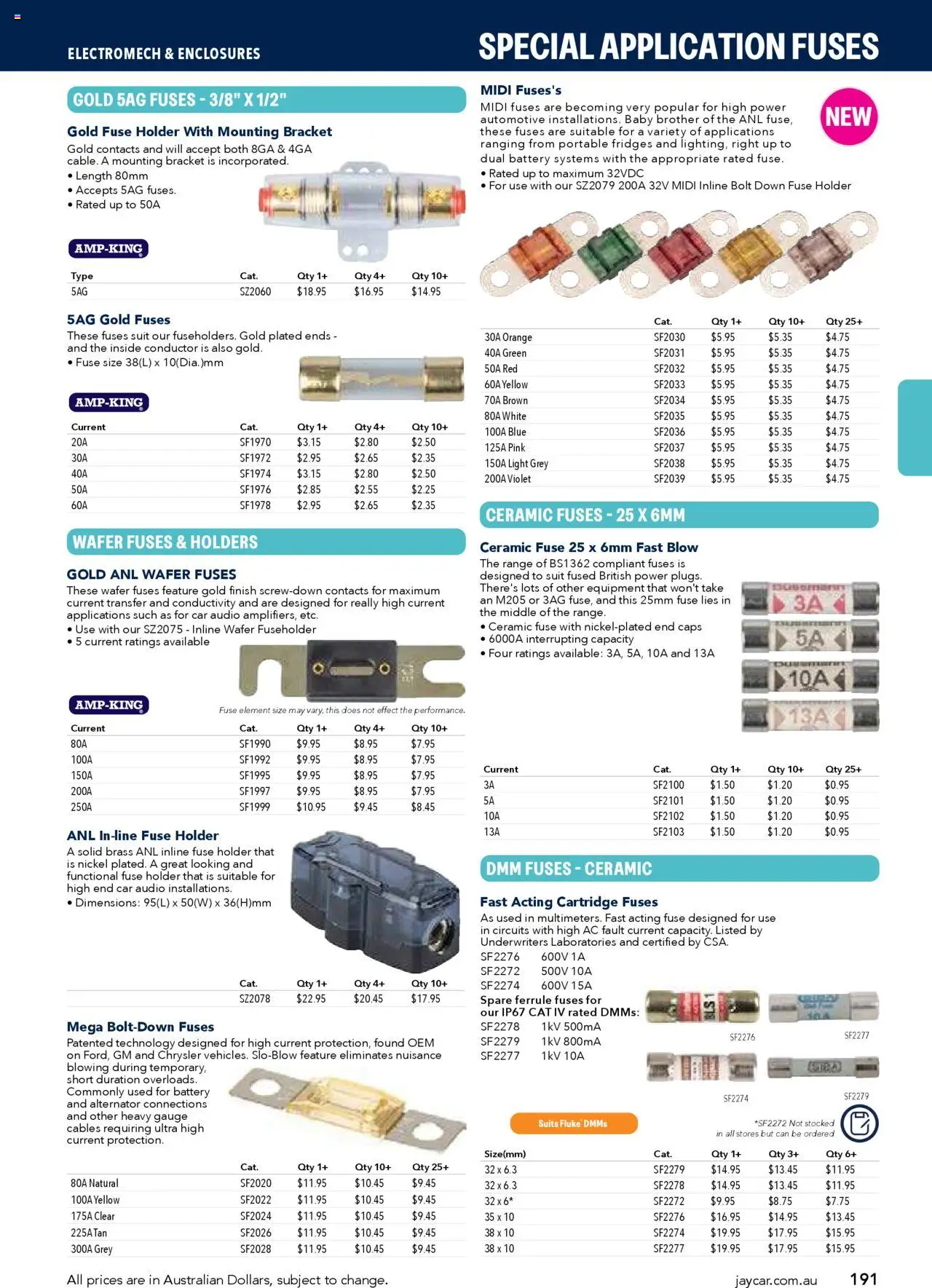 Jaycar catalogue - valid from 09/07/2025 | Page: 191 | Products: Battery, Suit, Audio, Portable
