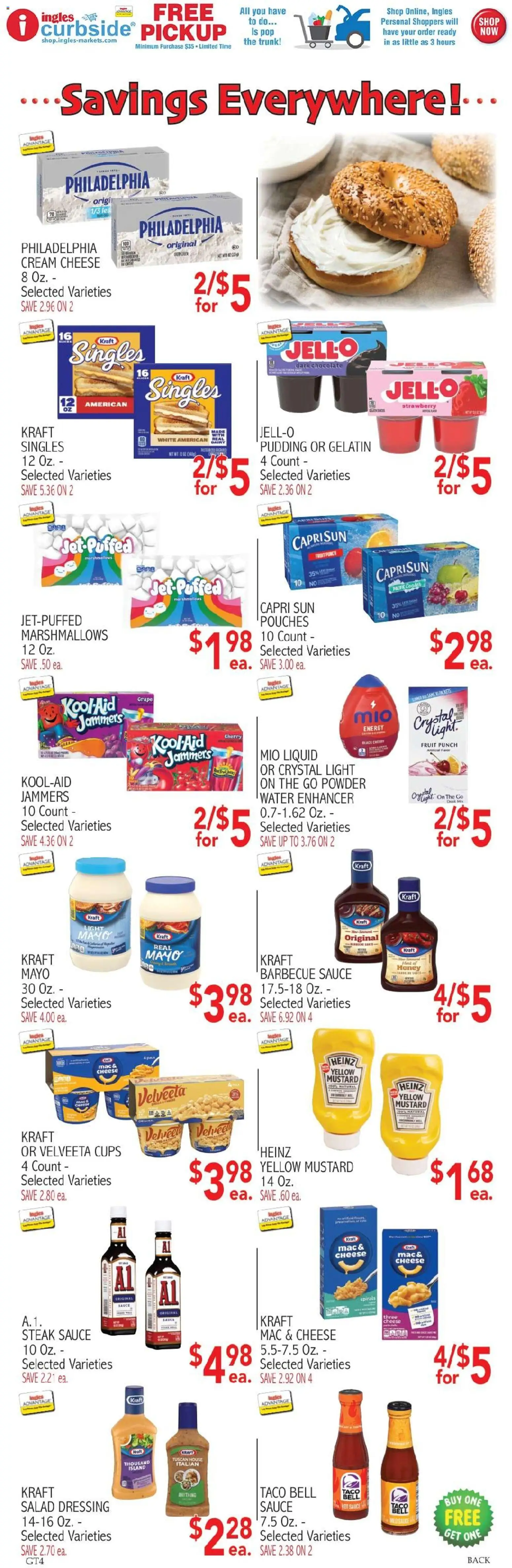 Ingles Weekly Ad - valid from 07/01/2026 | Page: 8 | Products: Powder, Cheese, Sauce, Slicer