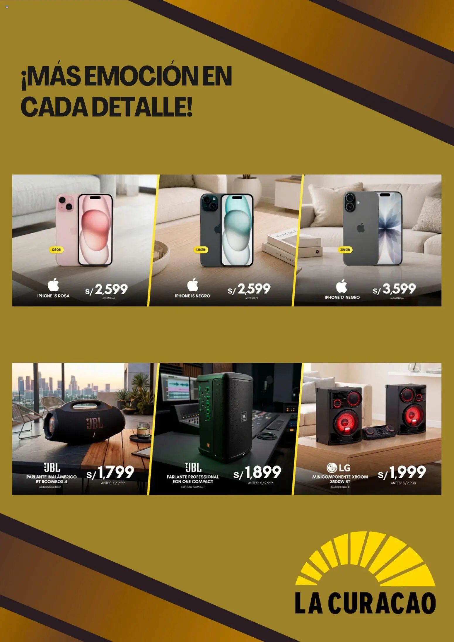 Catálogo La Curacao válido desde 11.05.2026 | Página: 5 | Productos: Parlante