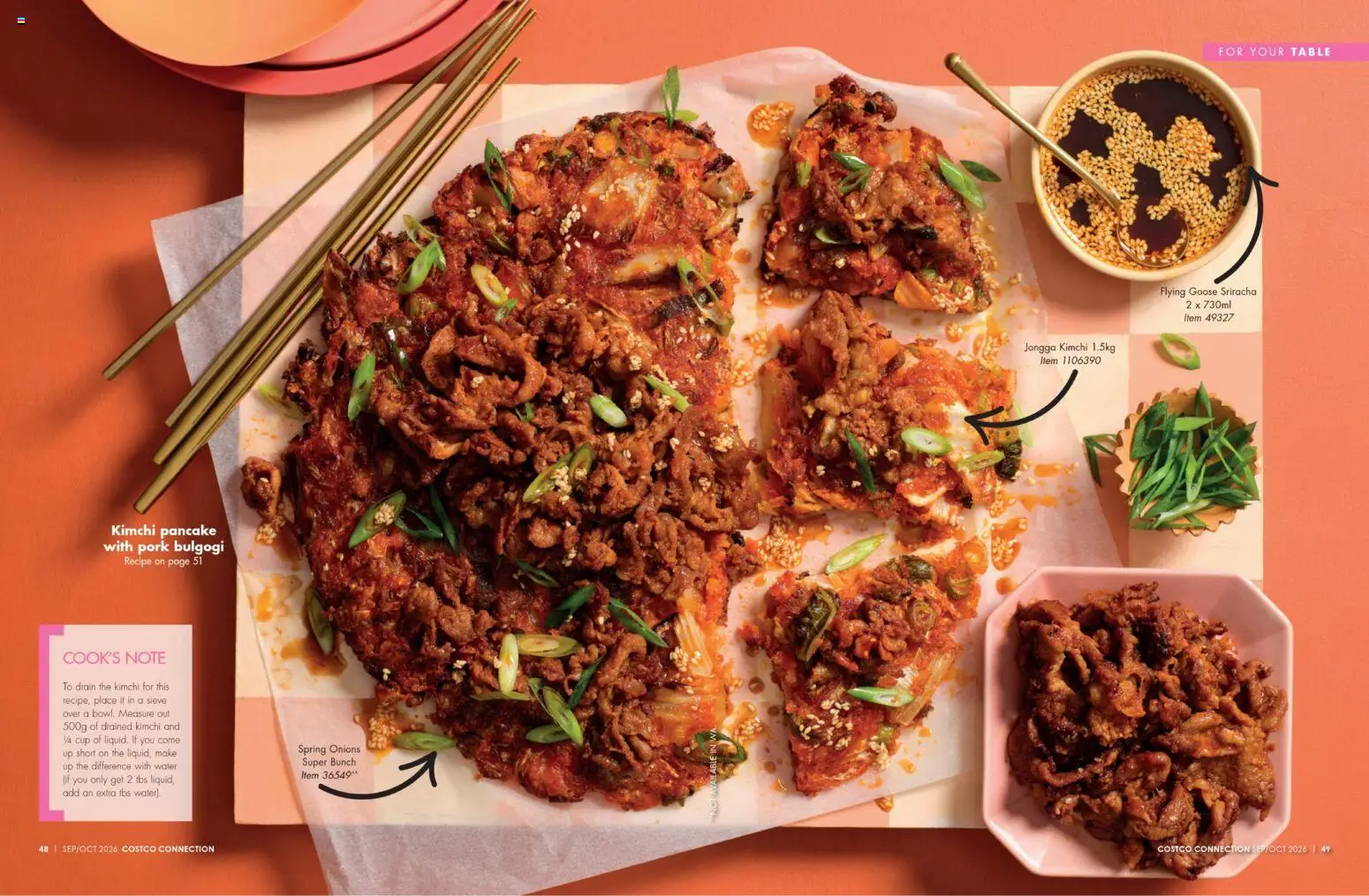 Costco catalogue - valid from 01/09/2026 | Page: 25 | Products: Pork, Water, Kimchi, Goose
