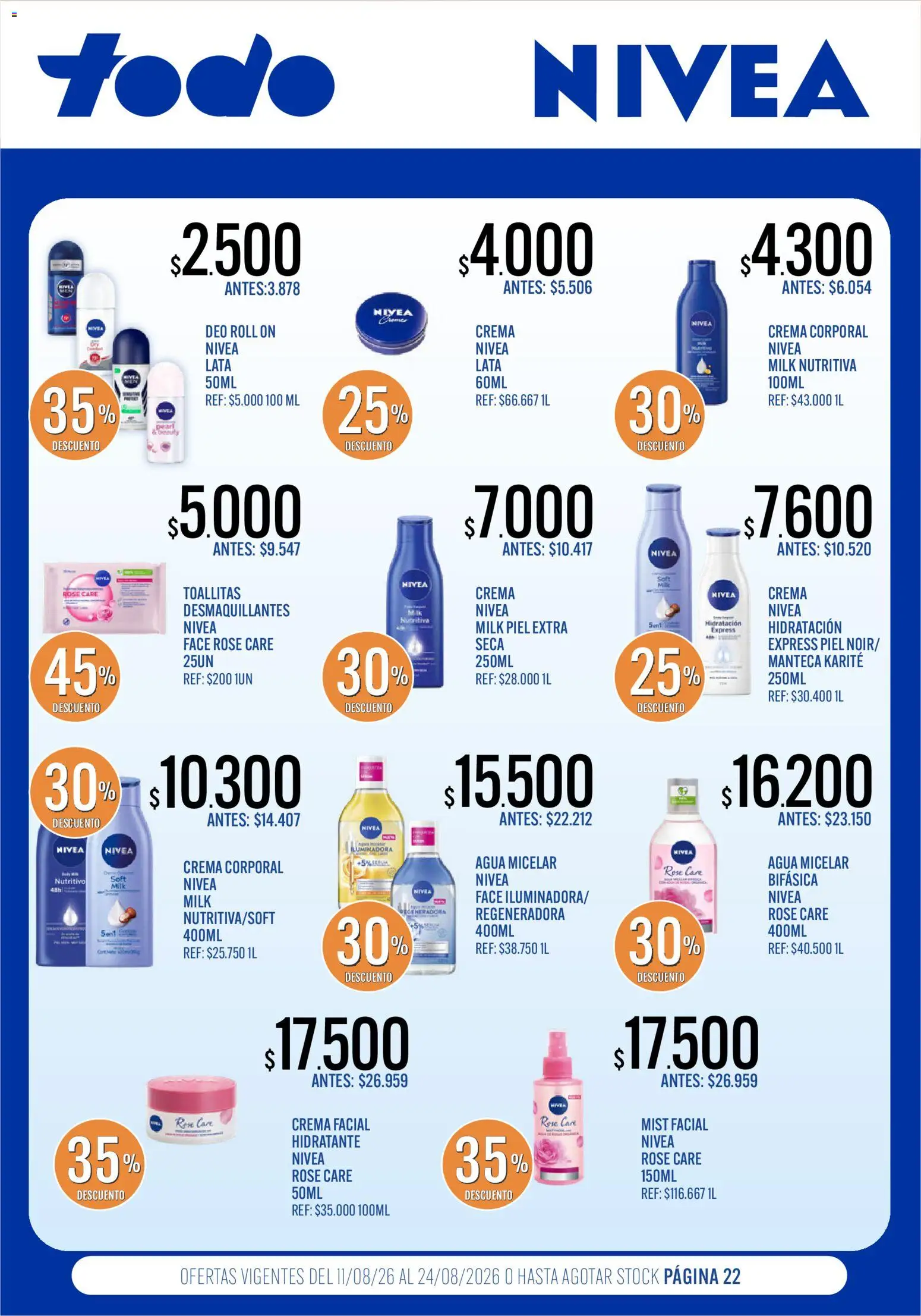 Supermercados TODO catálogo │ válido desde el 08/09/2026 | Página: 22