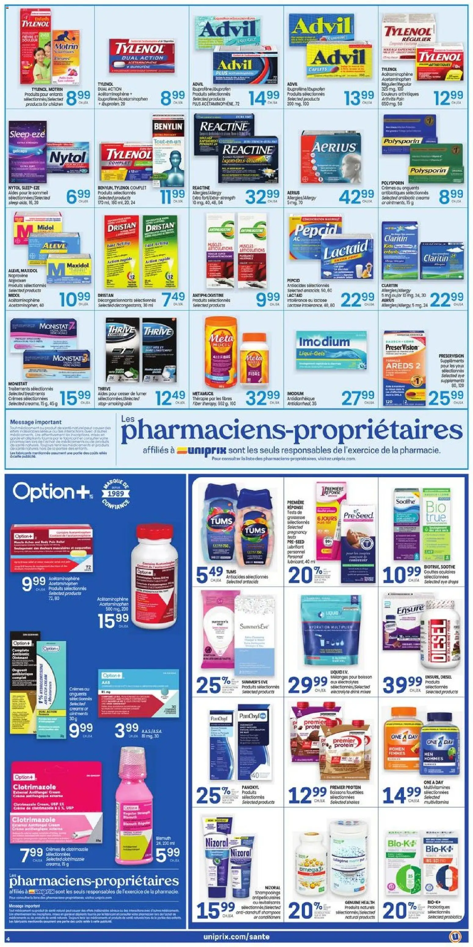 Uniprix flyer valid from Jun 25, 2026 | Page: 5