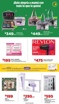 Vista previa de Bodega Aurrerá folleto Día de las Madres, nuevo folleto de la tienda, válido en México a partir del 13.04.2026 | Página: 6 | Productos: Crema, Cepillo, Monedero, Loción