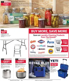 Preview of ACE Hardware weekly ads valid from 09/01/2026 | Page: 7 | Products: Cleaning products, Table, Stove