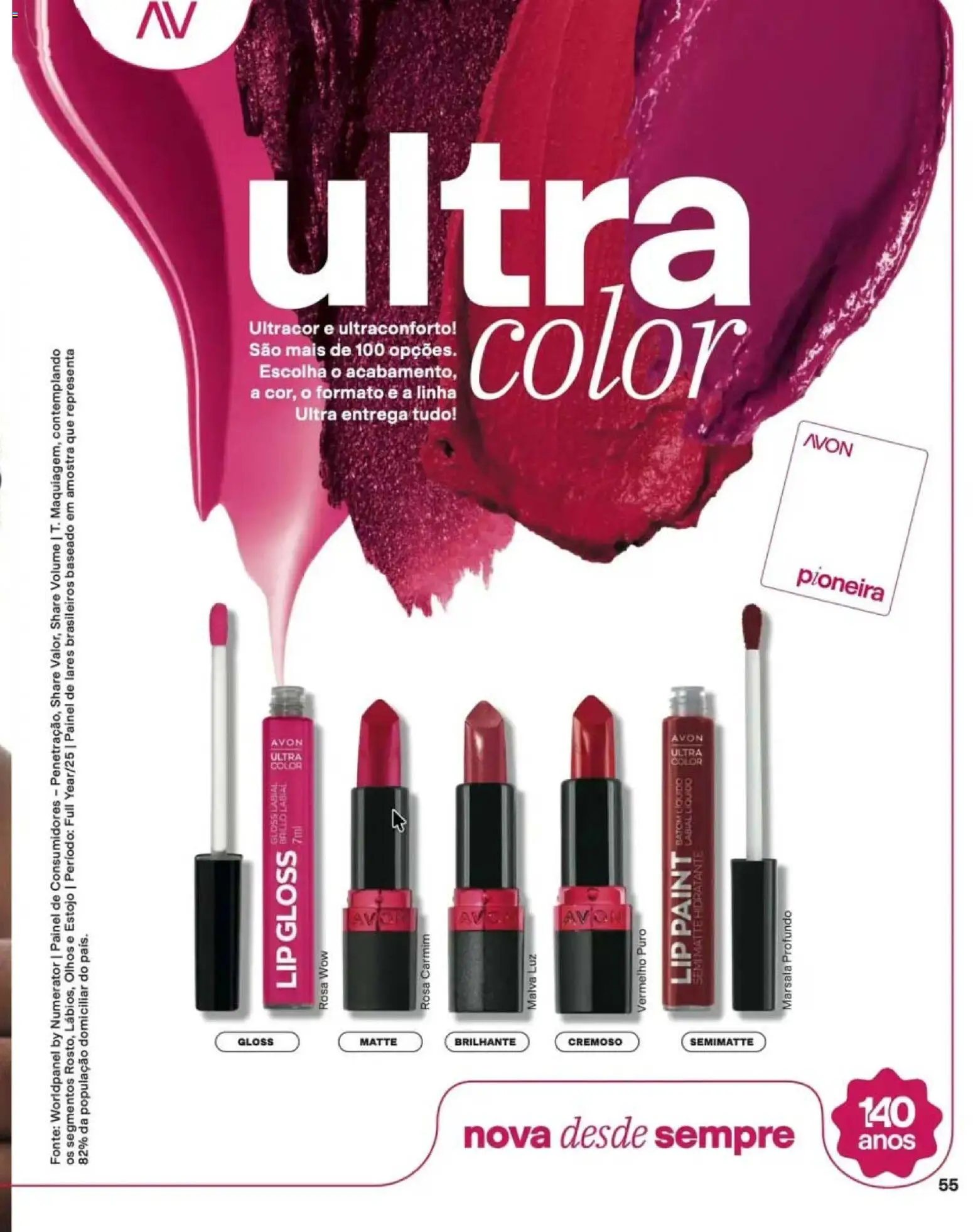 Avon Folheto - válido de 12/10/2026 | Página: 55 | Produtos: Batom