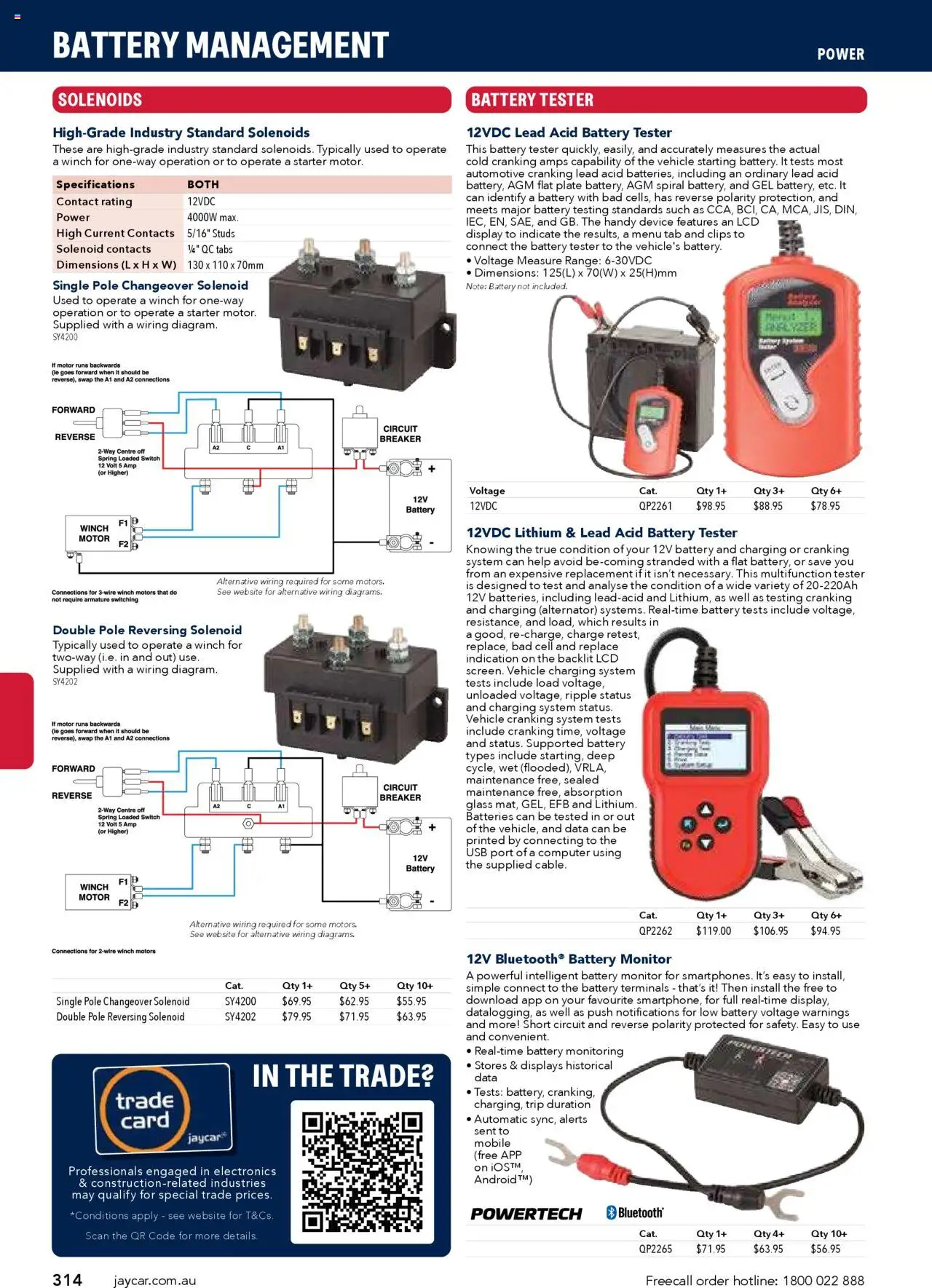 Jaycar catalogue - valid from 09/07/2025 | Page: 314 | Products: Batteries, Device, Usb, Clips