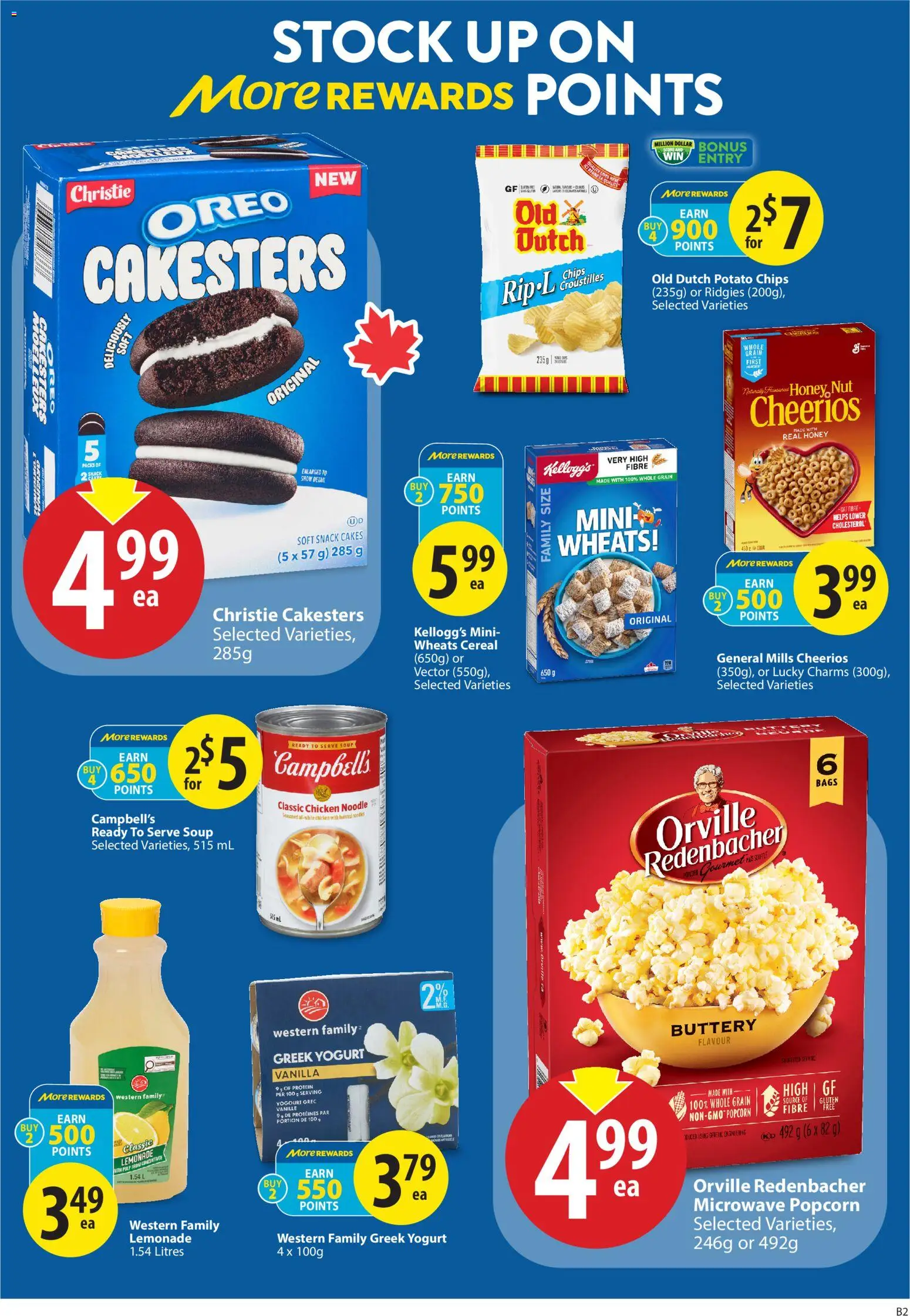 Save on foods flyer valid from 11.06.2026 | Page: 18 | Products: Noodles, Chips, Yogurt, Chicken