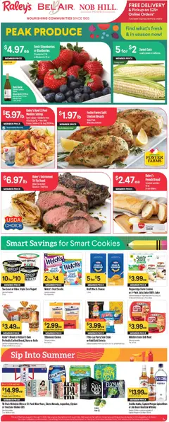 Preview of Raley's weekly ads valid from 08/05/2026