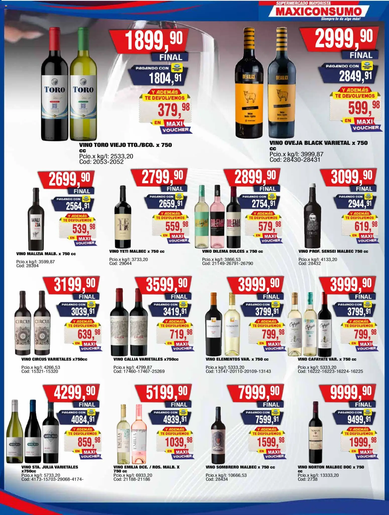 Maxiconsumo Ofertas │ válido desde el 21/09/2026 | Página: 21