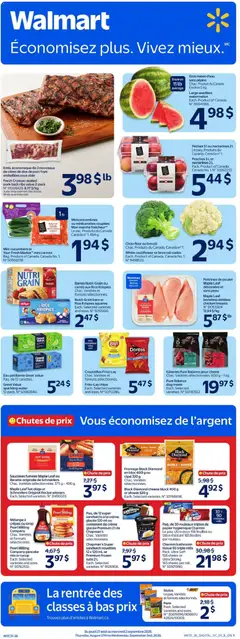 Preview of Walmart circulaire from shop Walmart valid from Aug 27, 2026