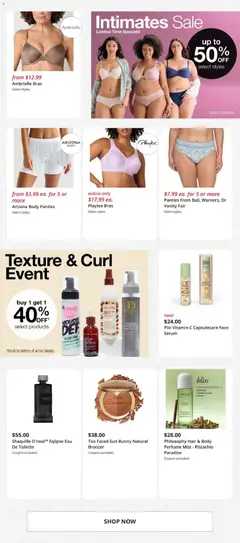 Preview of JCPenney weekly ads valid from 11.05.2026 | Page: 6 | Products: Perfume, Oil, Panties, Avocado