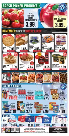 Preview of Market Basket weekly ads valid from 09/30/2026 | Page: 6 | Products: Basket, Pork, Peach, Kettle